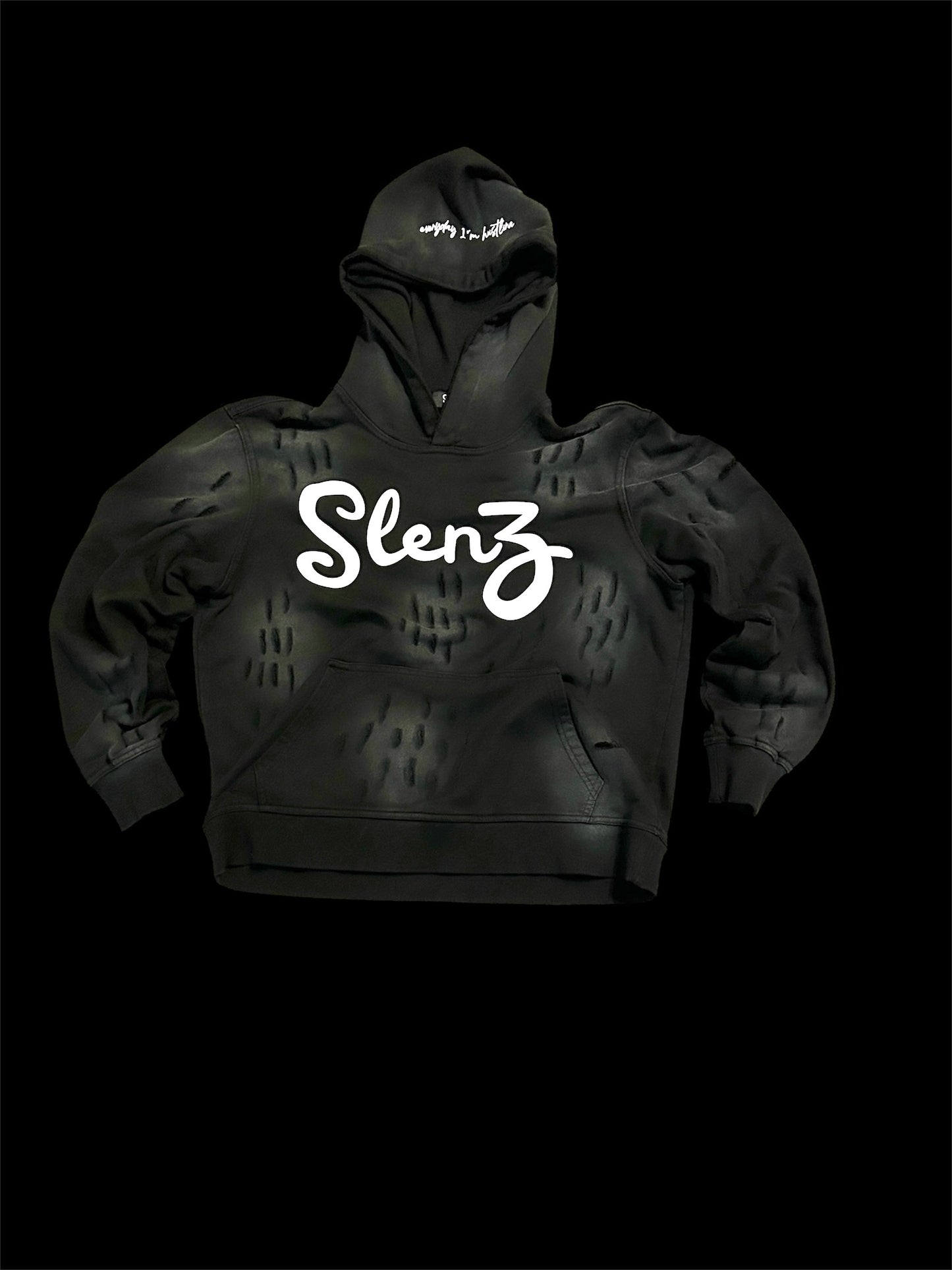 Hoodie distressed